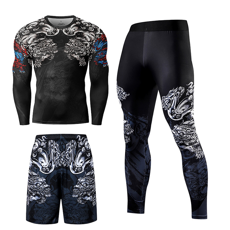 ชุดออกกำลังกายสำหรับผู้ชาย 2/3 - Compression Long Pant บทวิจารณ์และราคา