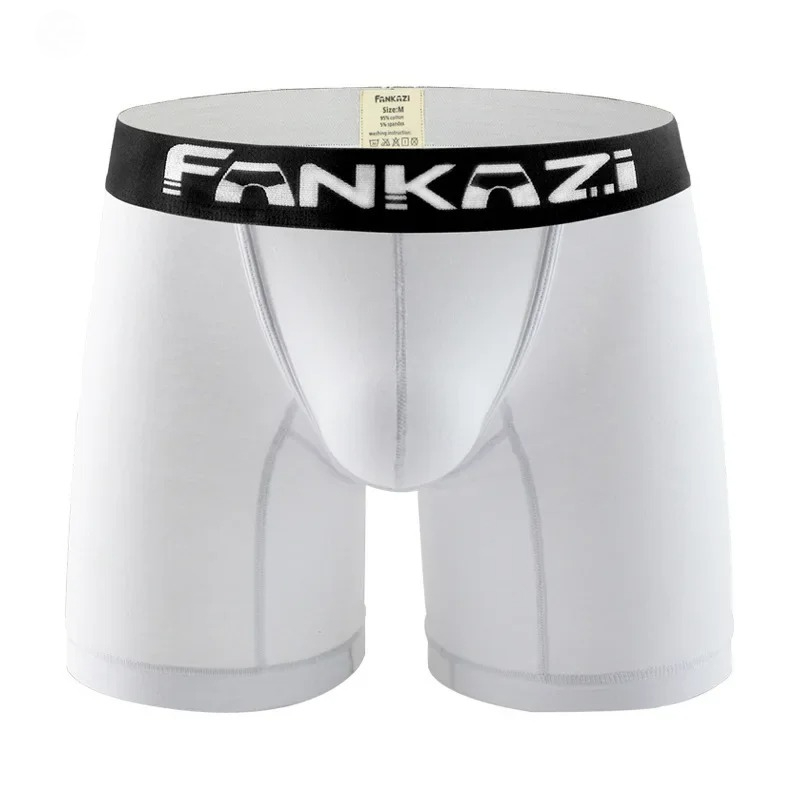 กางเกงในชายทรงบ็อกเซอร์ผ้าฝ้าย - Long Leg Trunk Men บทวิจารณ์และราคา