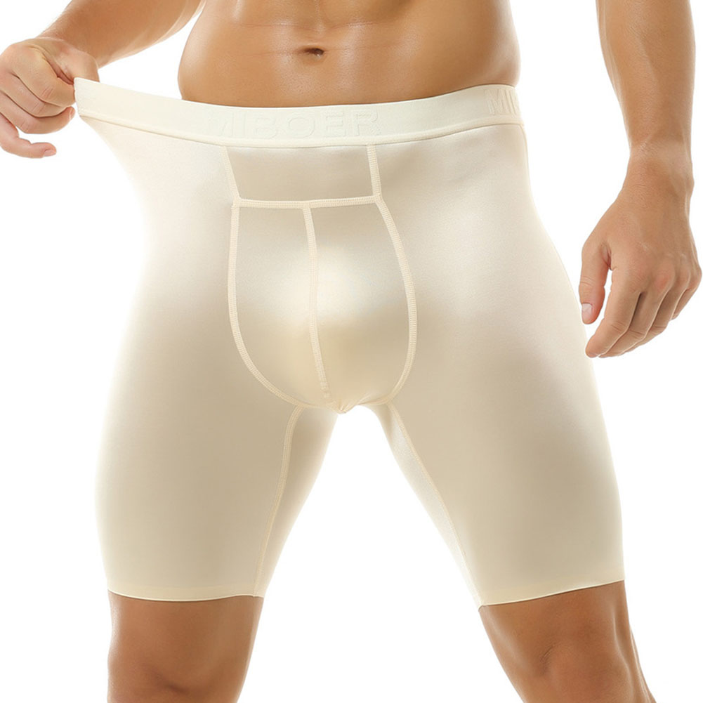 กางเกงบ็อกเซอร์ขายาวผ้าไอซ์ซิล - Long Leg Trunk Men บทวิจารณ์และราคา