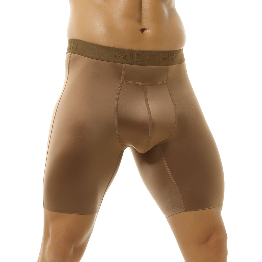 กางเกงบ็อกเซอร์ขายาวผ้าไอซ์ซิล - Long Leg Trunk Men บทวิจารณ์และราคา