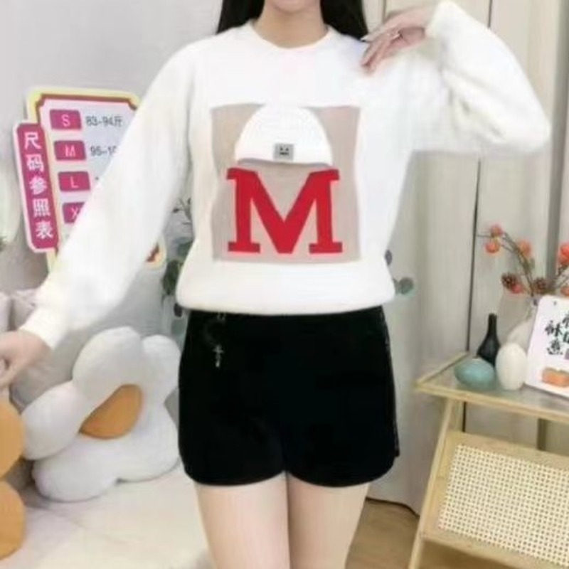 เสื้อสเวตเตอร์ถักสำหรับผู้หญิง - Undershirt Crew Neck บทวิจารณ์และราคา